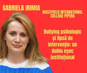 Gabriela Irimia, acuzată de bullying psihologic: un nou caz ridică semne de întrebare
